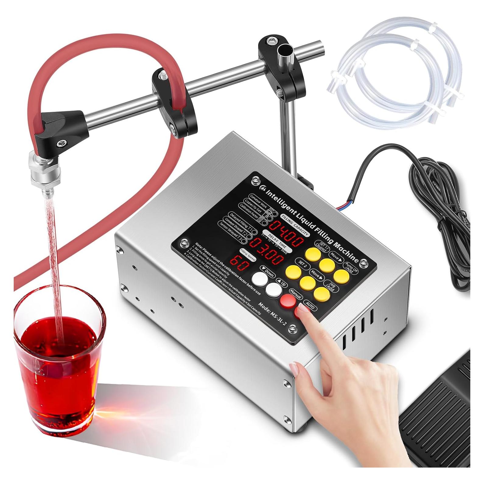 Máquina de Llenado de Líquidos Moonshan MS-3L-2 1-3 L