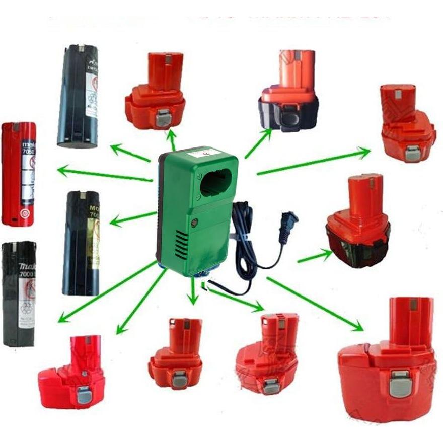 Cargador de Batería Makita DC1804 DC1414 7.2V-14.4V Ni-CD Ni-MH