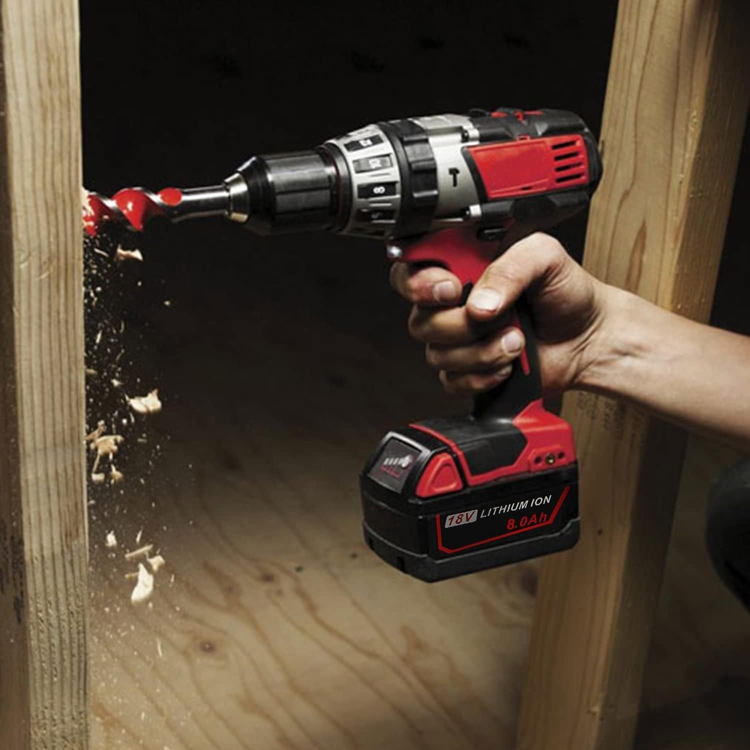 Batería de Reemplazo 18V 8.0Ah Milwaukee MK18 - 2 Pack