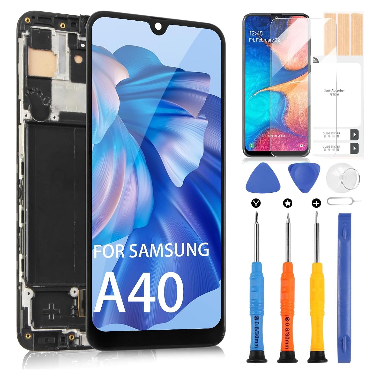 Reemplazo Pantalla LCD Samsung Galaxy A40 A405 5.9" Negro