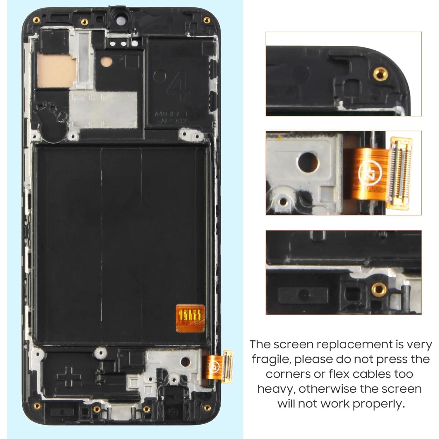 Reemplazo Pantalla LCD Samsung Galaxy A40 A405 5.9" Negro