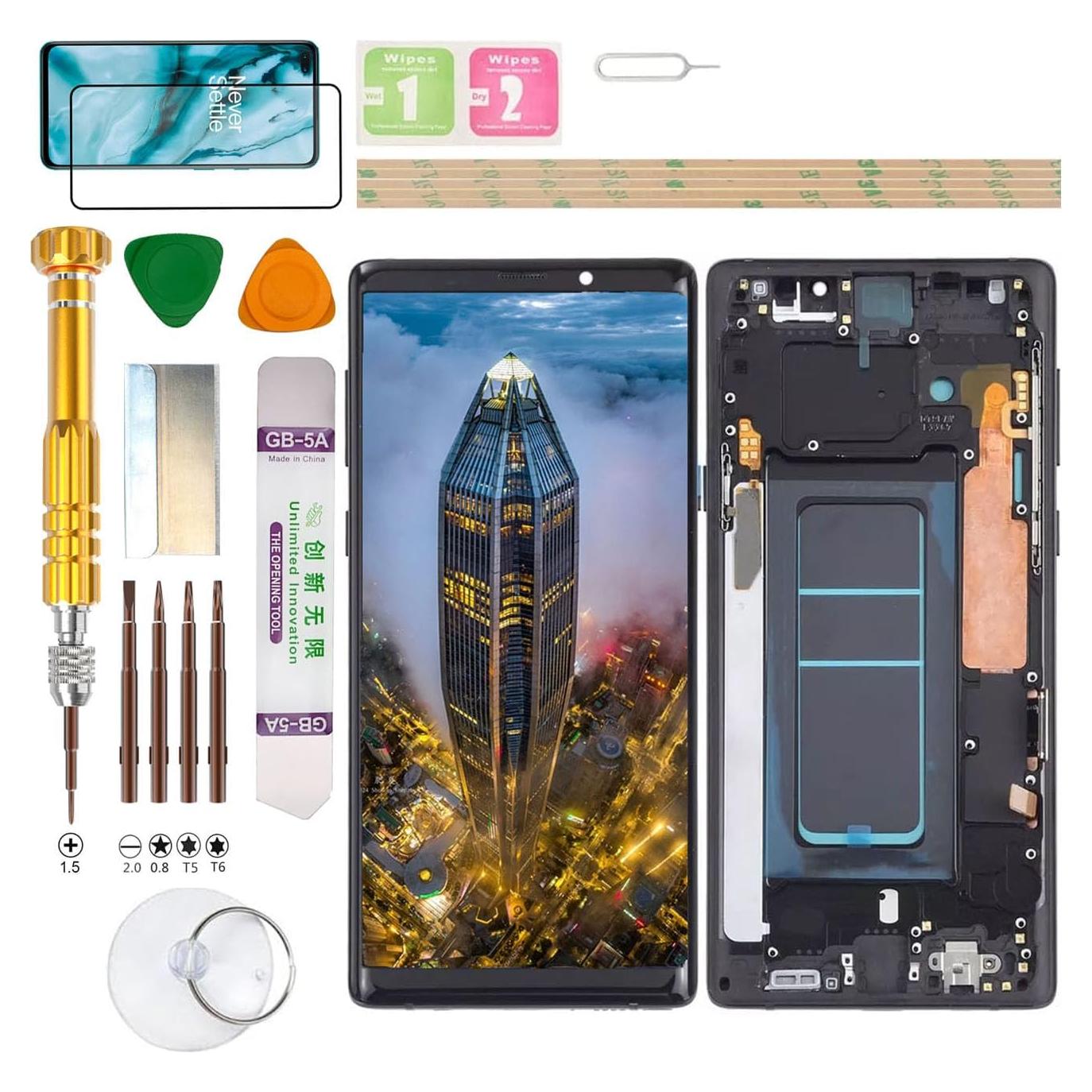 Reemplazo Pantalla LCD Incell para Samsung Galaxy Note9 Negro