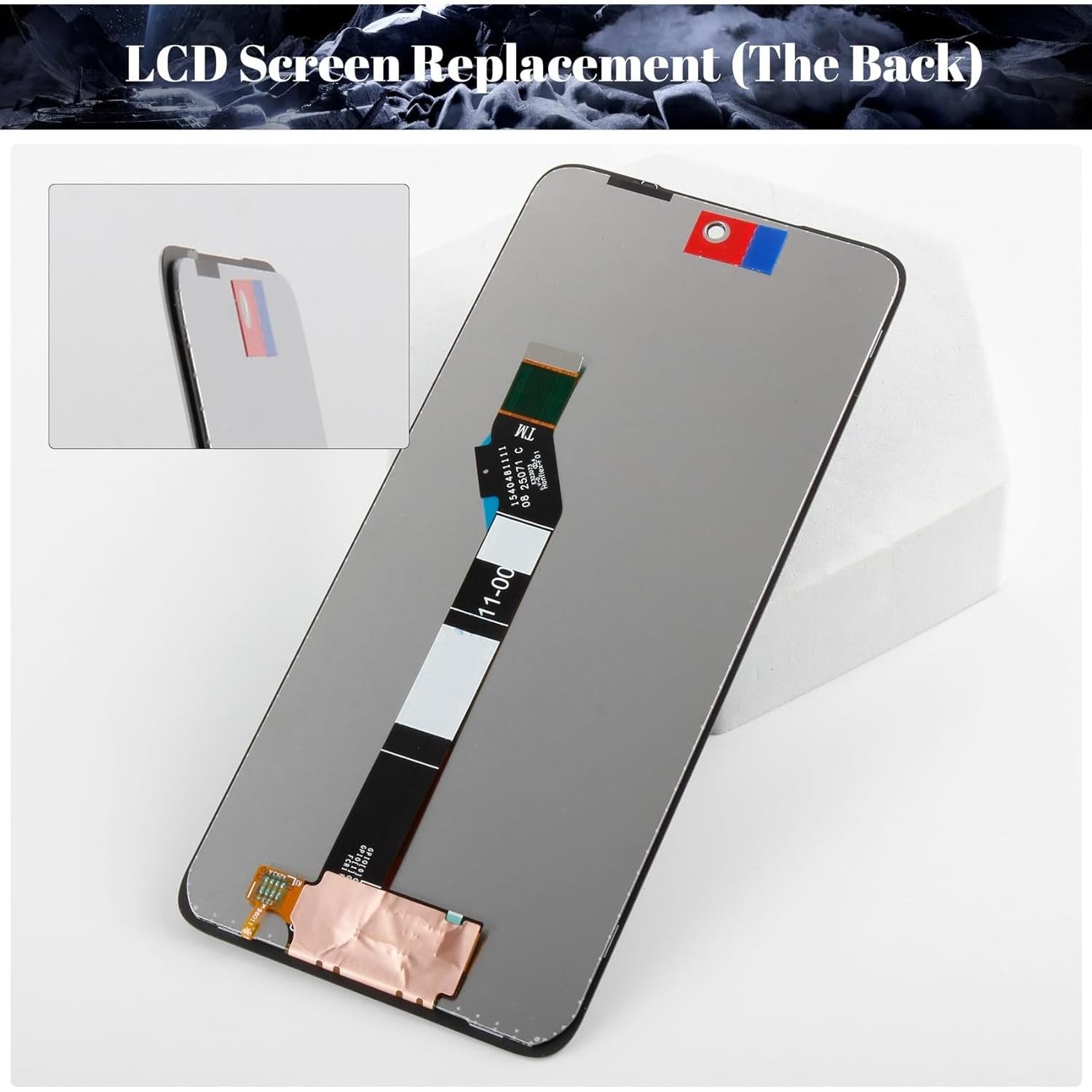 Reemplazo Pantalla LCD Táctil Motorola Moto G 5G 2025 Negro