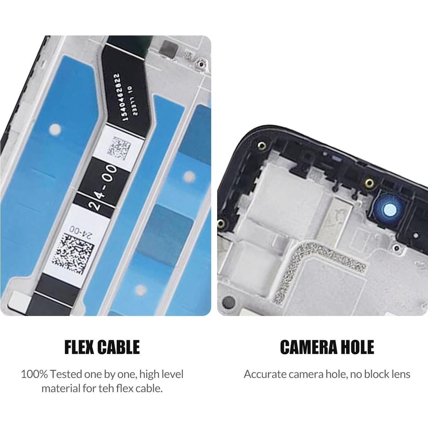 Pantalla LCD Reemplazo Motorola Moto G Power 2024 con Marco