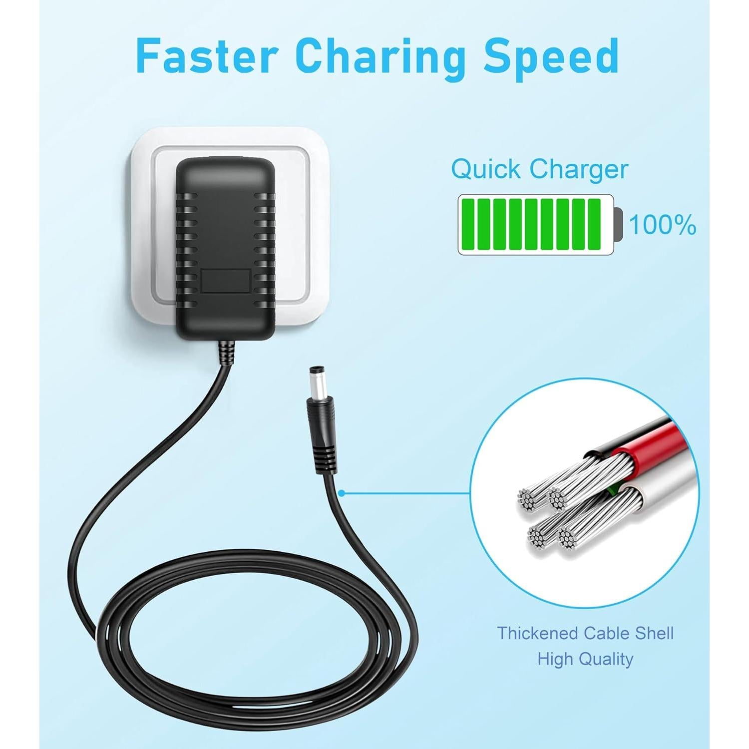 Adaptador AC/DC Beudsa ChargN 13V para HK-H1-A13 y más