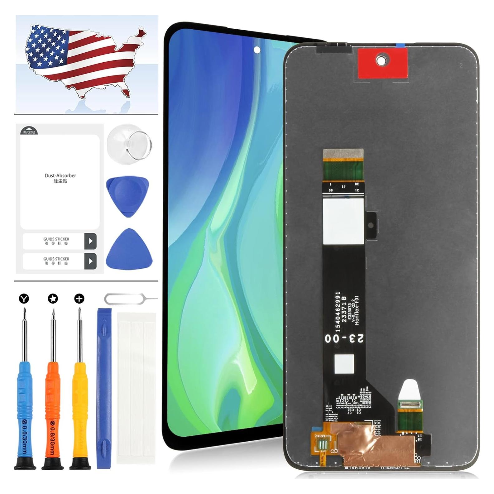 Pantalla LCD Reemplazo para Motorola Moto G Play 2024 Negro