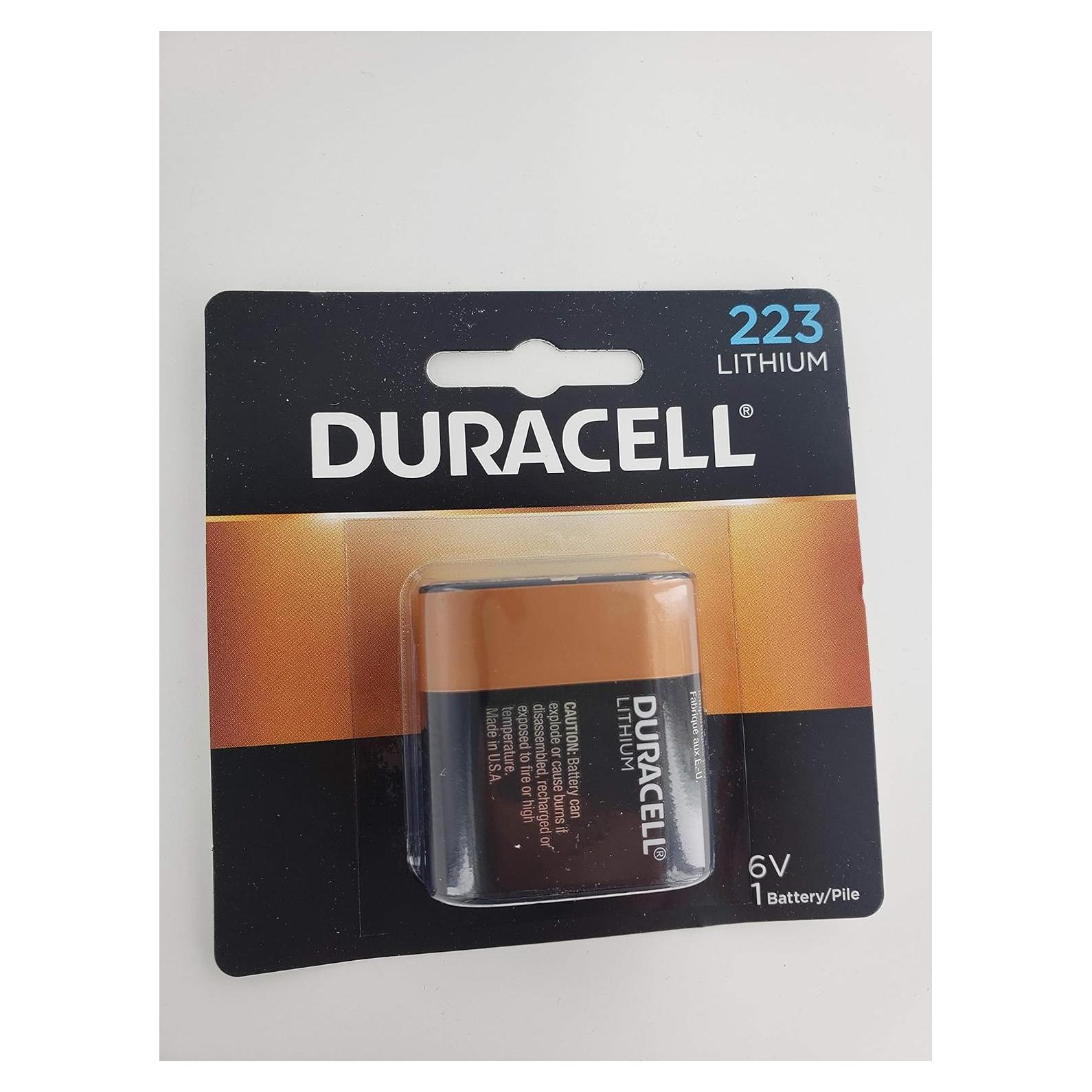 Batería de Foto Duracell 6V Modelo 223 - 1PC