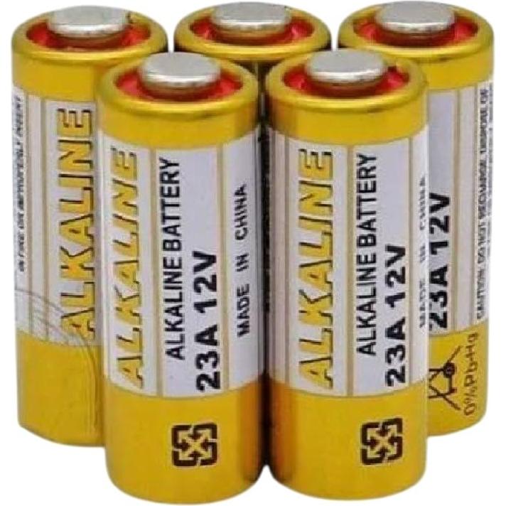 5 Piezas Batería 12V 23A Genérico para Timbre Eléctrico