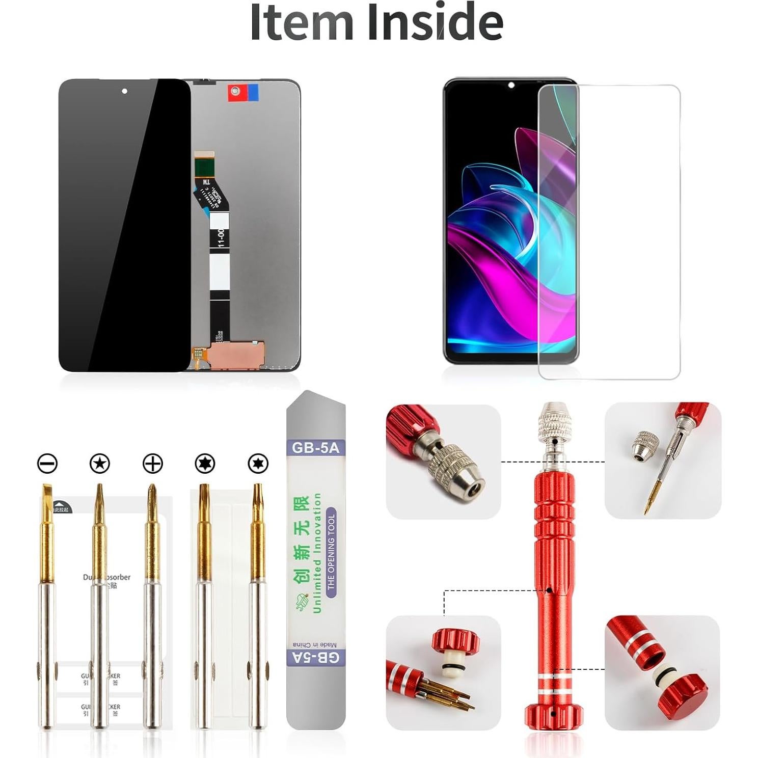 Reemplazo Pantalla LCD Moto G 2025 BEXUPULL Negro 6.7"