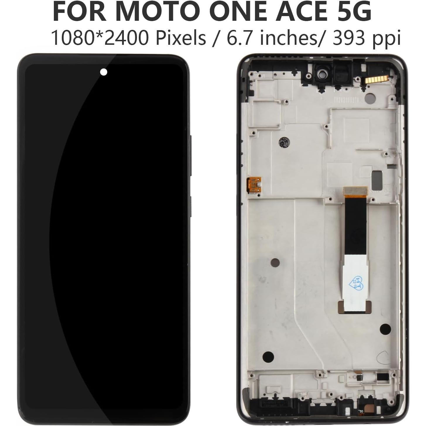 Reemplazo Pantalla Táctil LCD Motorola Moto One 5G Ace
