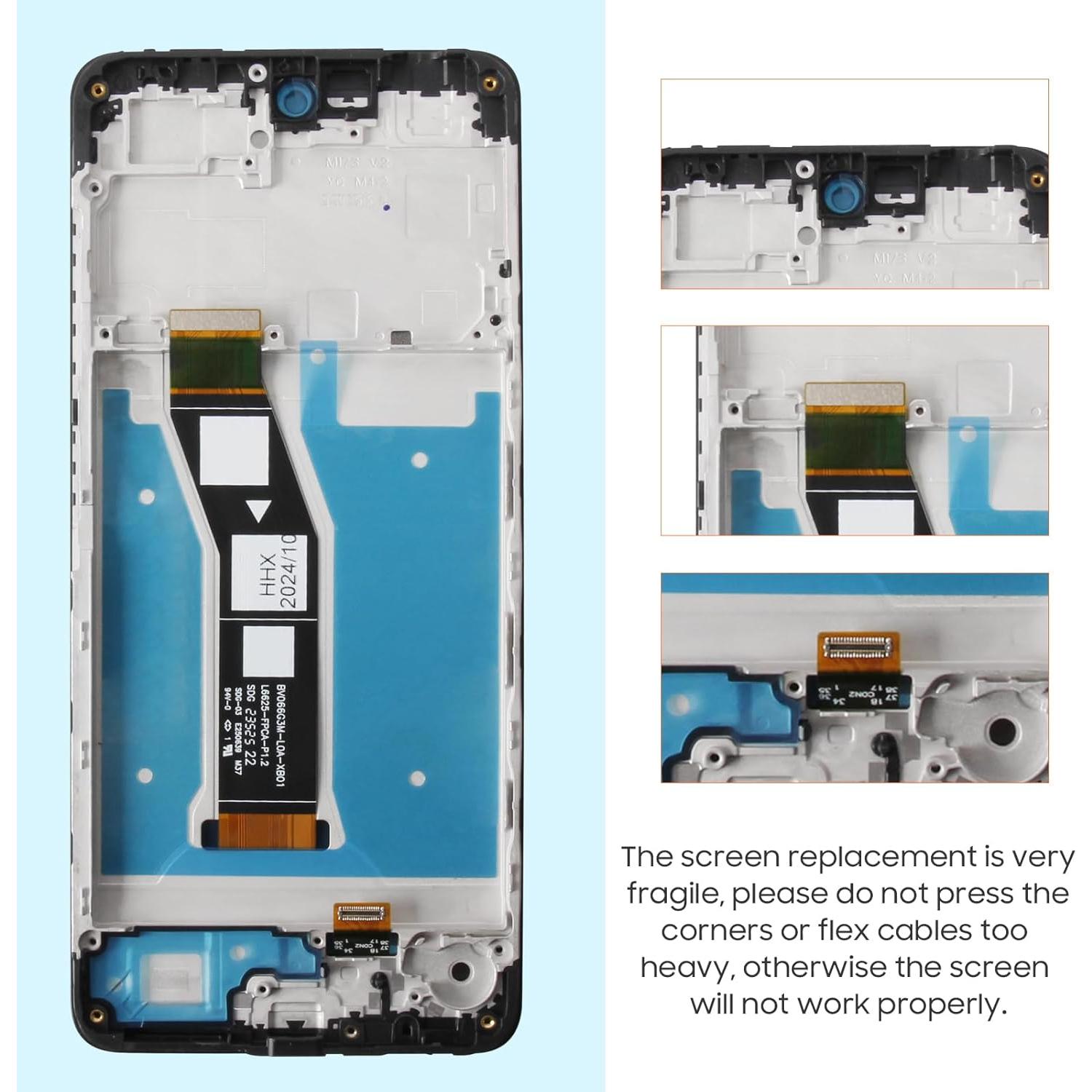 Reemplazo Pantalla LCD para Motorola Moto G04/G24 Power - ARSSLY
