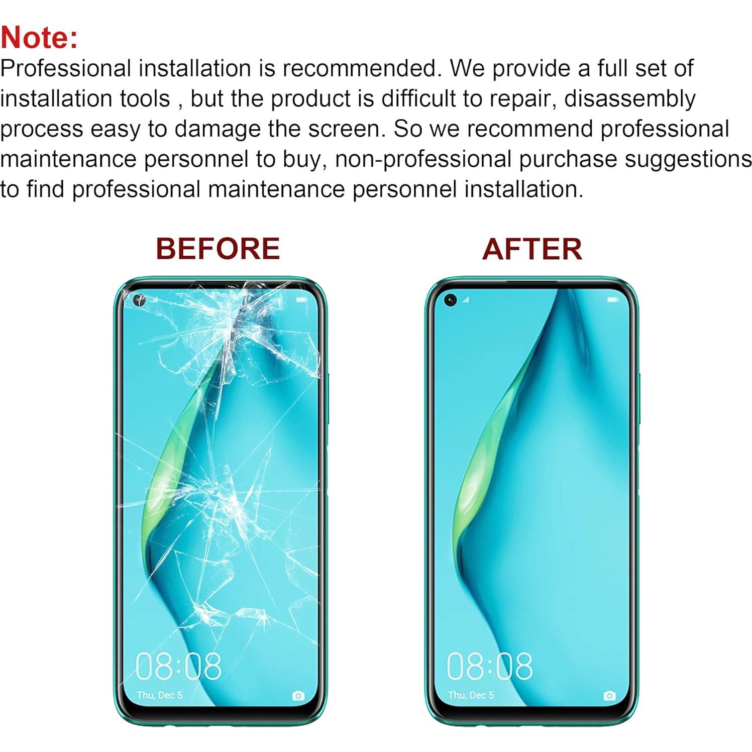 Reemplazo Cristal Pantalla Huawei Mate 20 Pro +OCA Kit Reparación