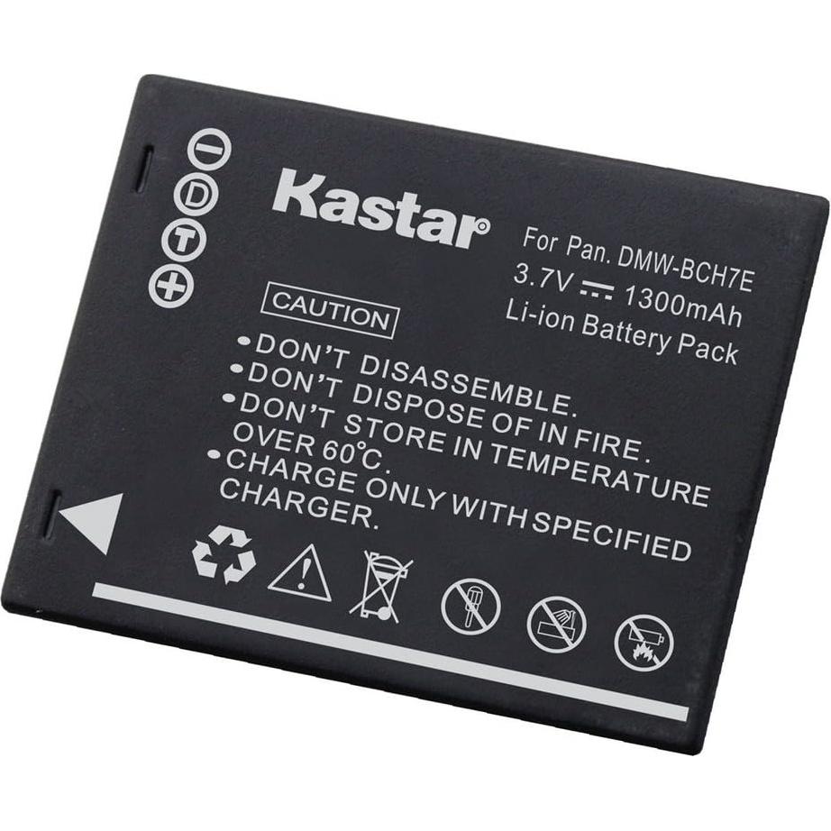 Batería Kastar 3-Pack para Panasonic DMW-BCH7 Compatible