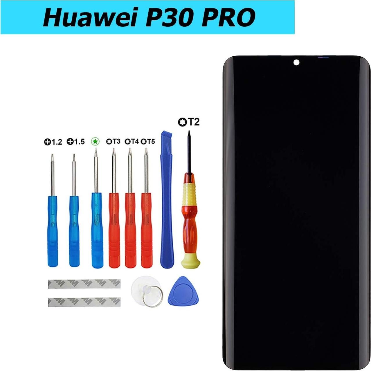 Pantalla AMOLED Reemplazo Huawei P30 Pro 6.47" LCD con Herramientas
