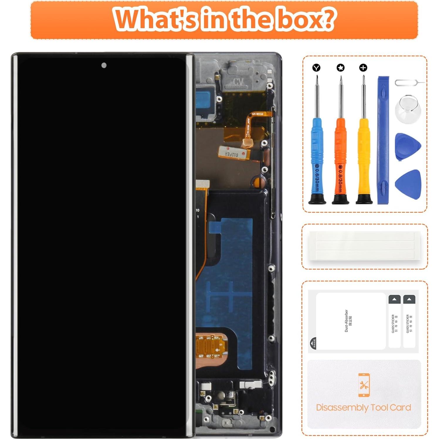 Pantalla OLED Samsung Galaxy Note 10 Plus SM-N975U con marco