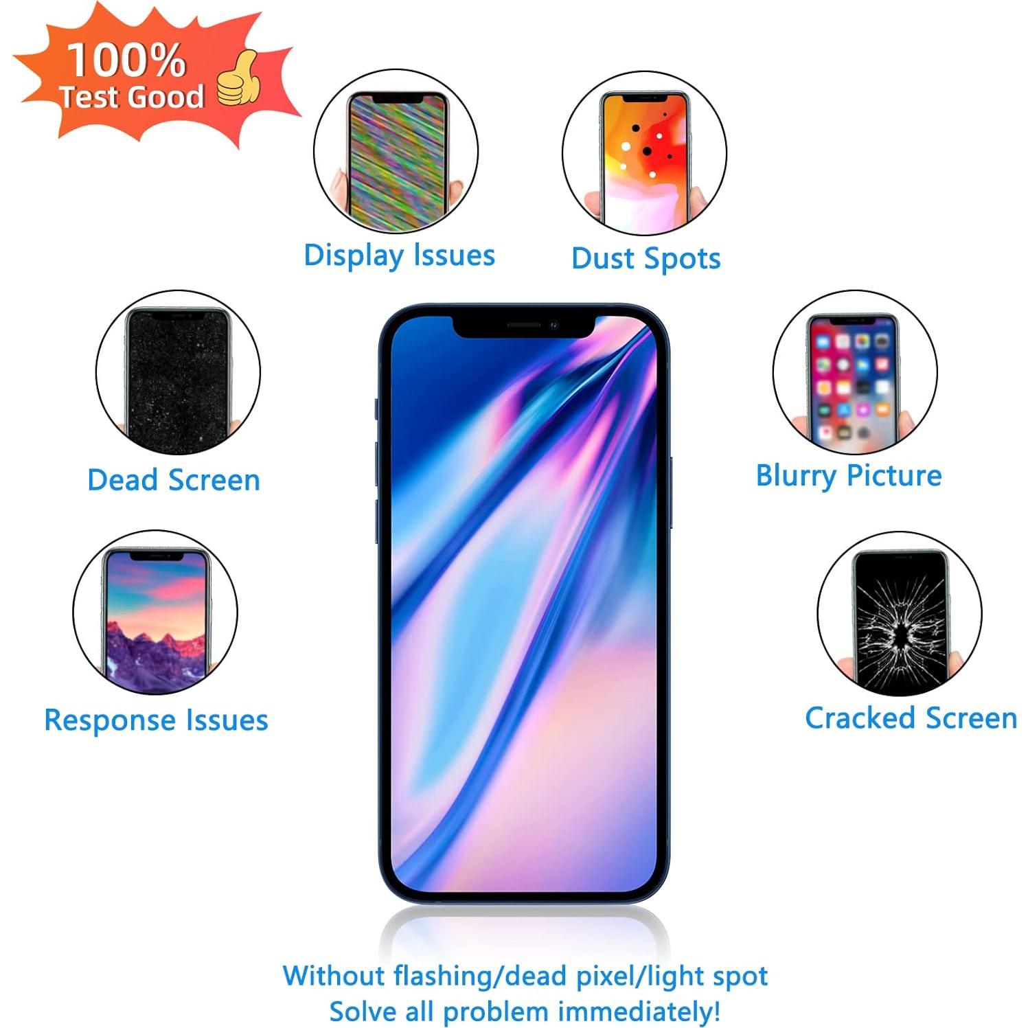 Reemplazo Pantalla LCD Táctil 3D Bsz4uov para iPhone 12/12 Pro