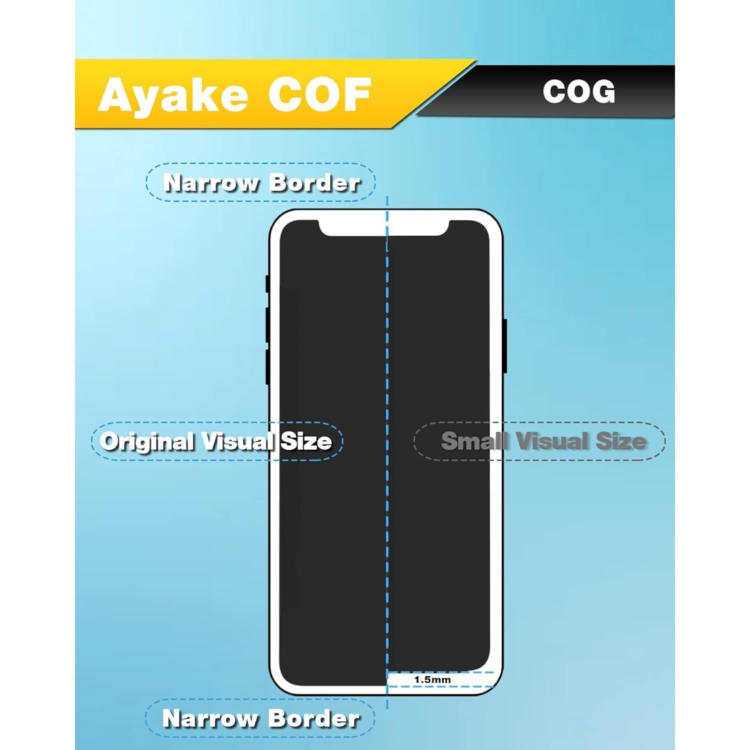 Reemplazo Pantalla LCD Ayake para iPhone XR 6.1" Full HD