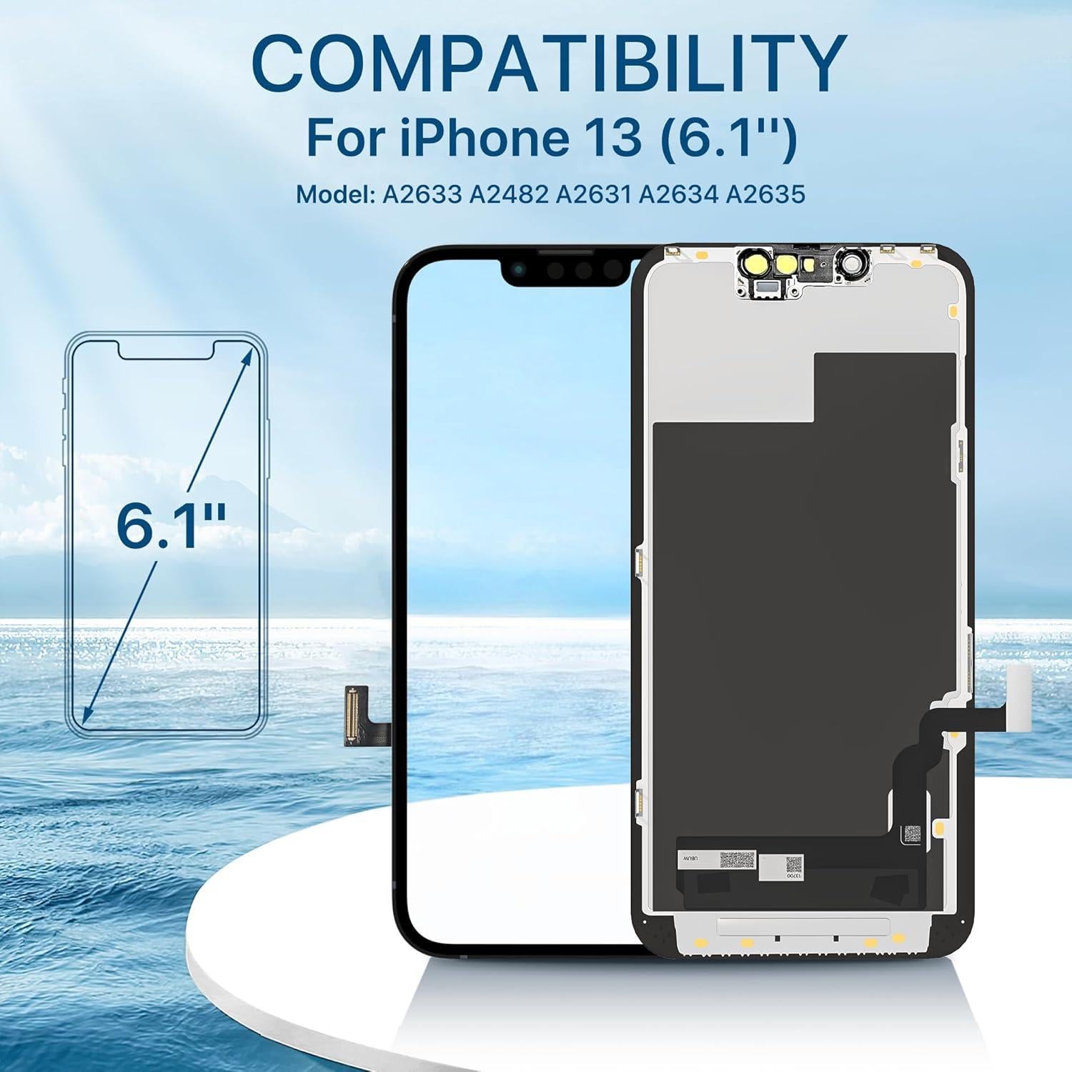 Reemplazo Pantalla LCD Full HD EXW para iPhone 13 6.1"