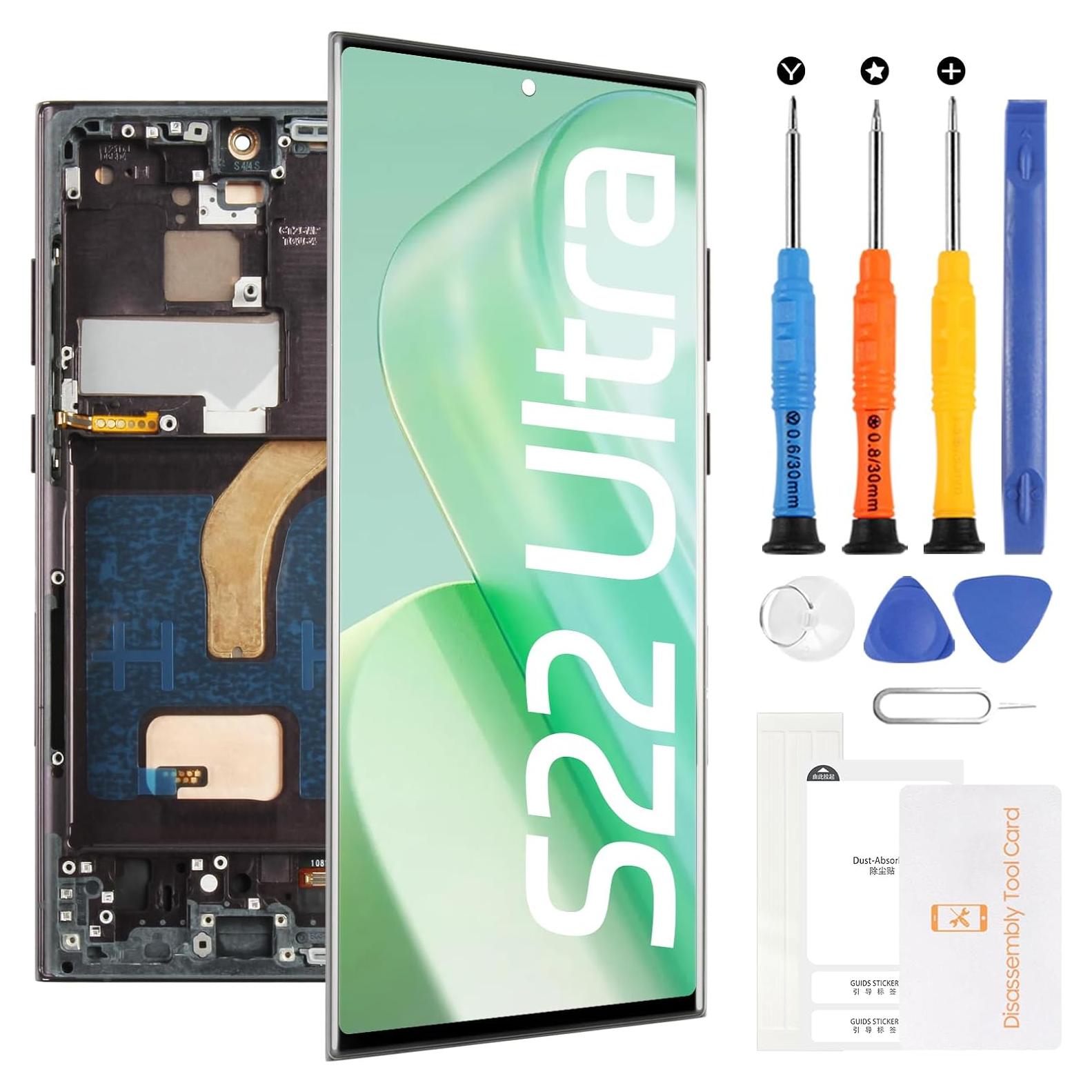 Reemplazo Pantalla LCD Samsung Galaxy S22 Ultra Negro