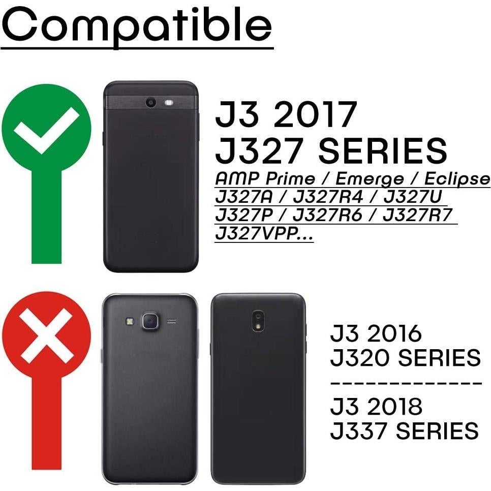 Reemplazo Pantalla LCD Táctil Negro para Samsung Galaxy J3 2017