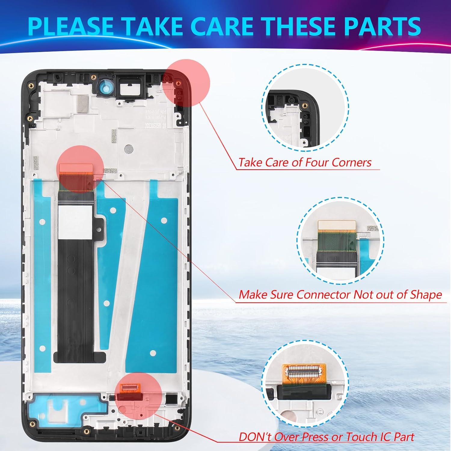 Reemplazo Pantalla LCD YWLRONG para Motorola Moto G 5G 2023