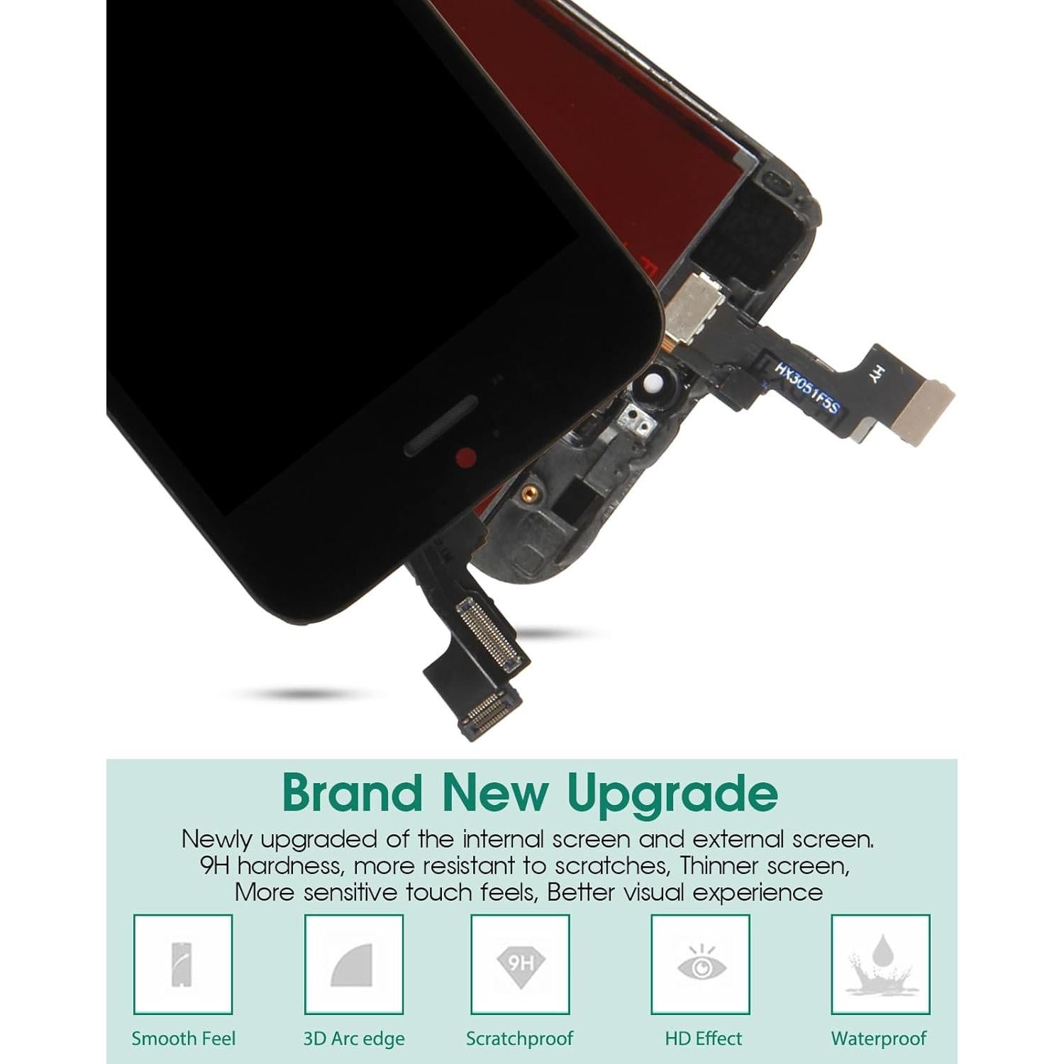 Reemplazo Pantalla Táctil LCD iPhone SE 2016/5S SRJTEK 4"