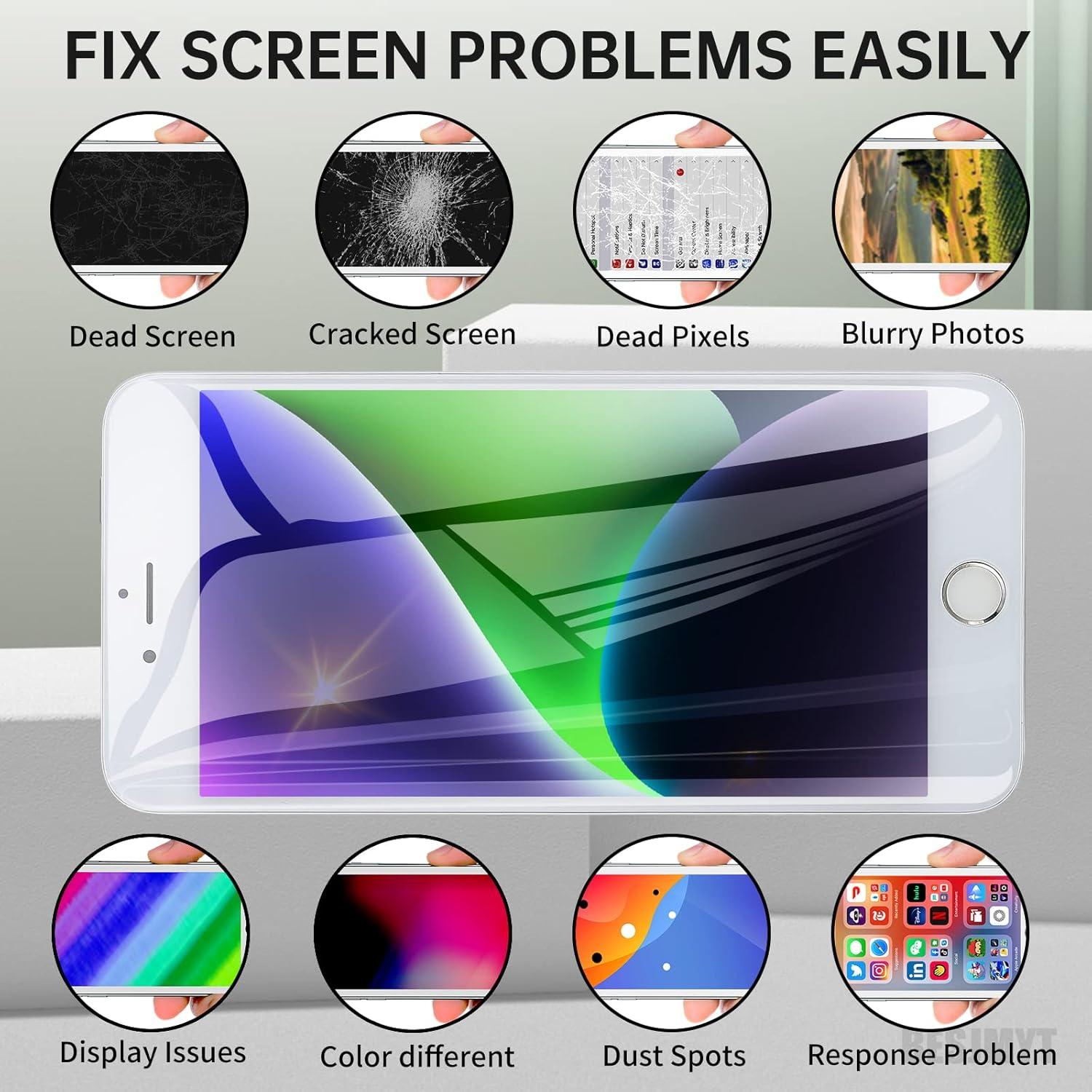 Reemplazo Pantalla LCD iPhone 6S Plus BESJMYT 5.5" Blanco