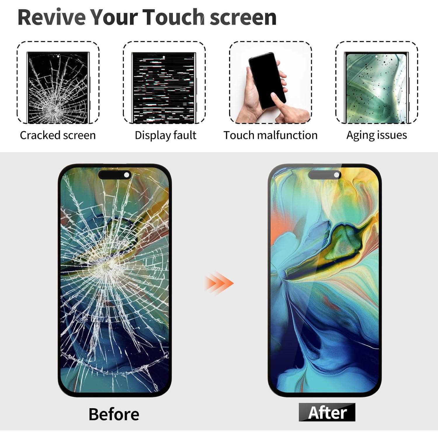 Reemplazo Pantalla TFT iPhone 15 Negro A3090 A2846 A3089 A3092