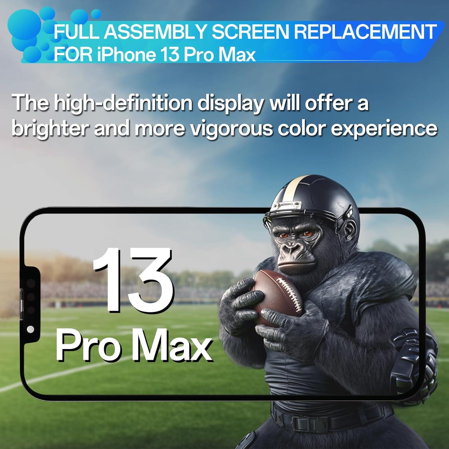 Reemplazo Pantalla iPhone 13 Pro Max DGSCSMY 6.7" LCD Kit Completo