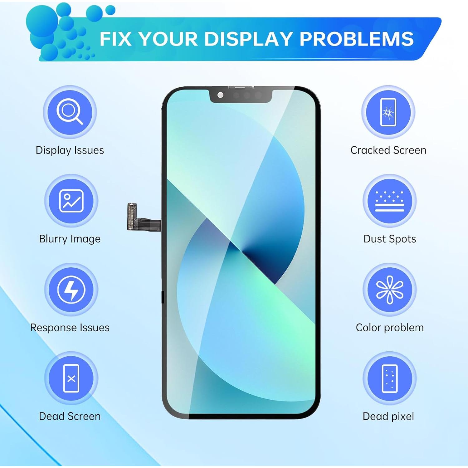 Reemplazo Pantalla iPhone 13 Pro Max DGSCSMY 6.7" LCD Kit Completo