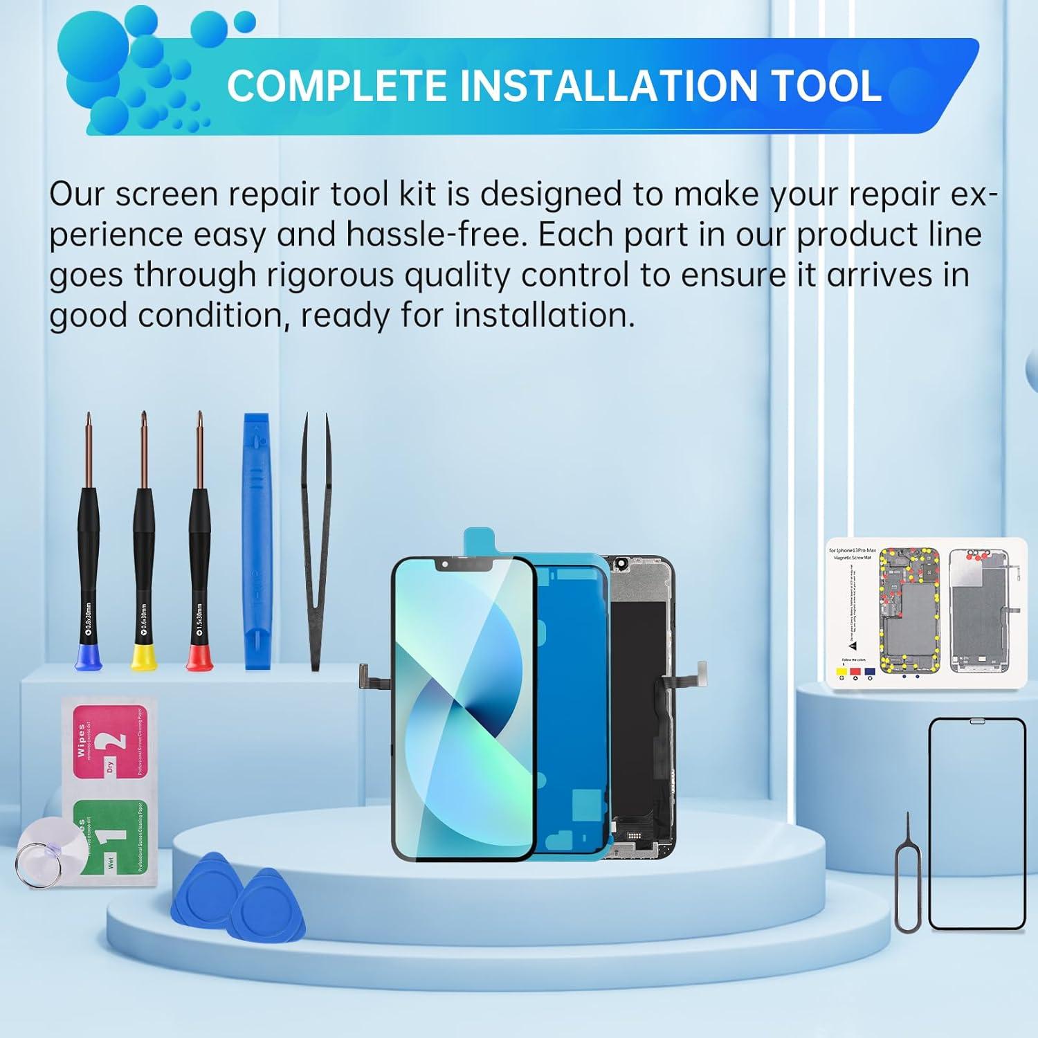 Reemplazo Pantalla iPhone 13 Pro Max DGSCSMY 6.7" LCD Kit Completo