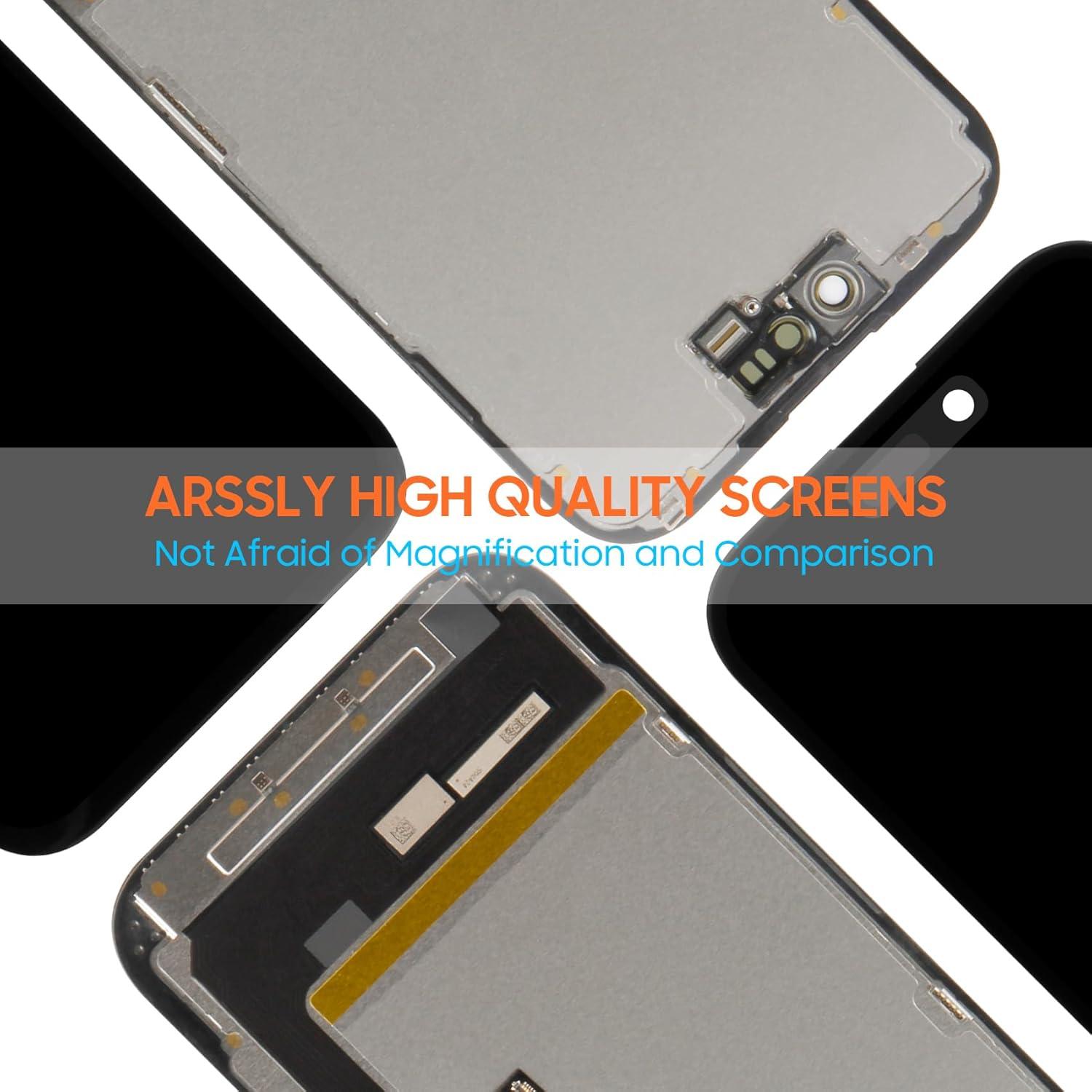 Reemplazo Pantalla LCD Táctil iPhone 15 ARSSLY - Negro