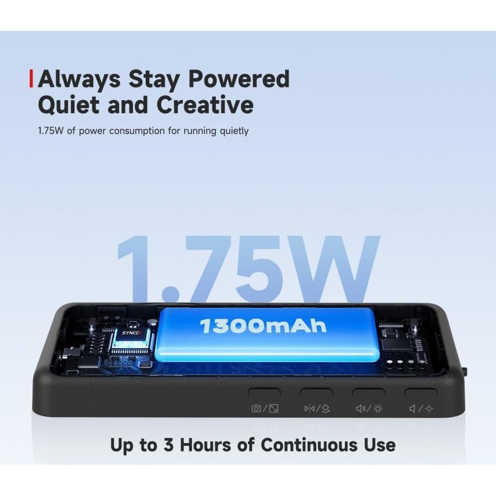 Monitor de selfie SYNCO Xview M4 para iPhone y Android