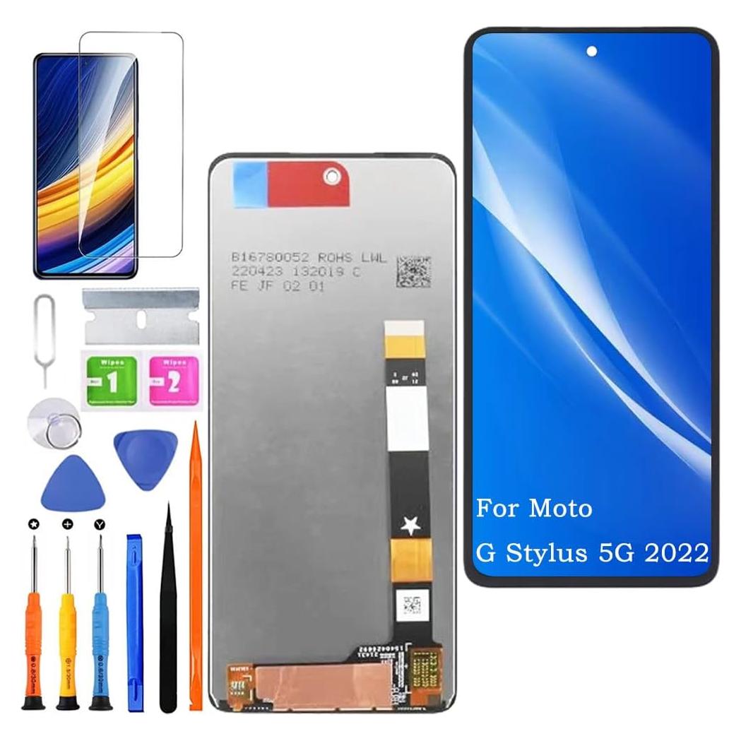 Reemplazo Pantalla LCD Motorola Moto G Stylus 5G 2022 + Herramientas