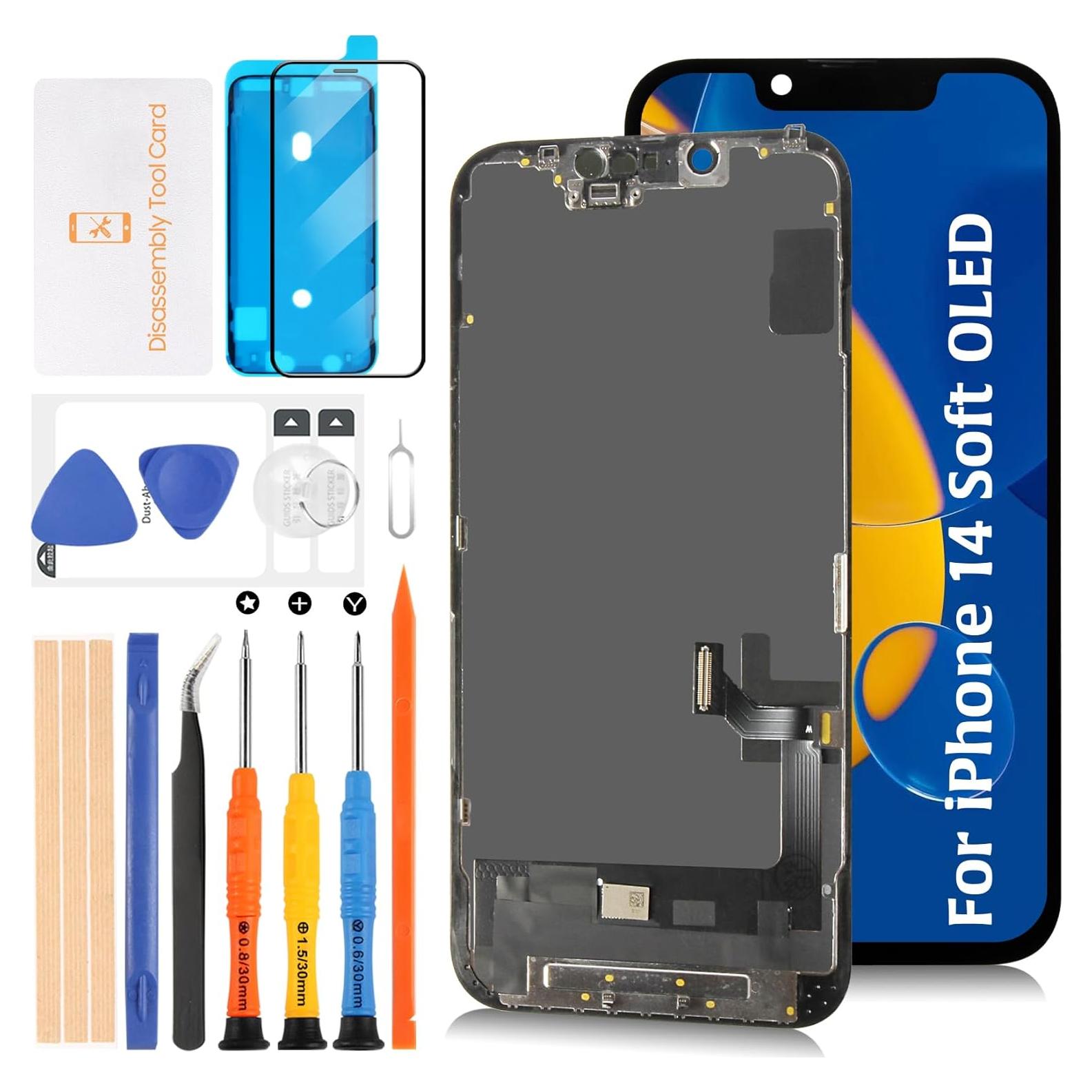 Reemplazo Pantalla Soft OLED para iPhone 14 - Olivechard