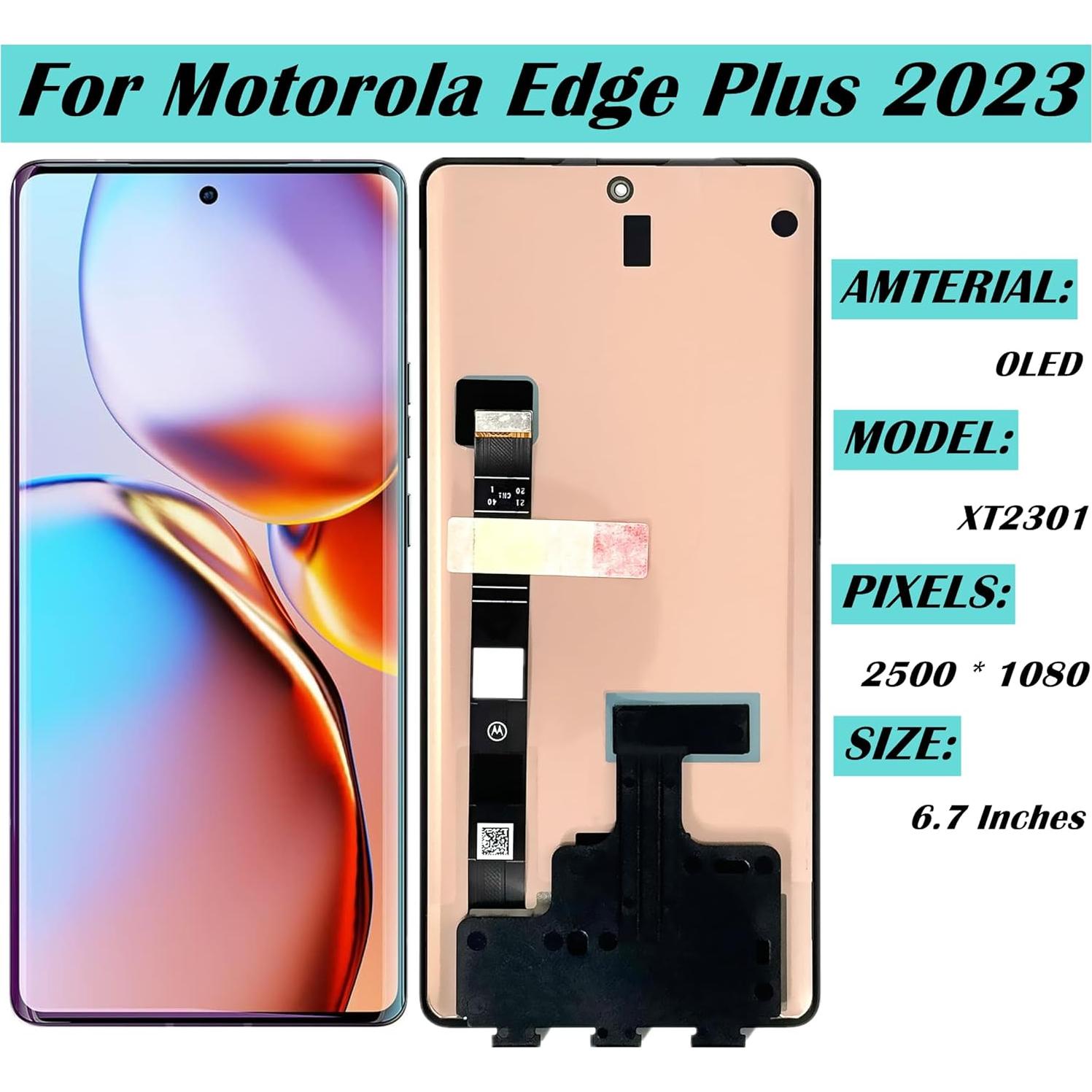 Reemplazo de Pantalla OLED para Motorola Edge Plus 2023