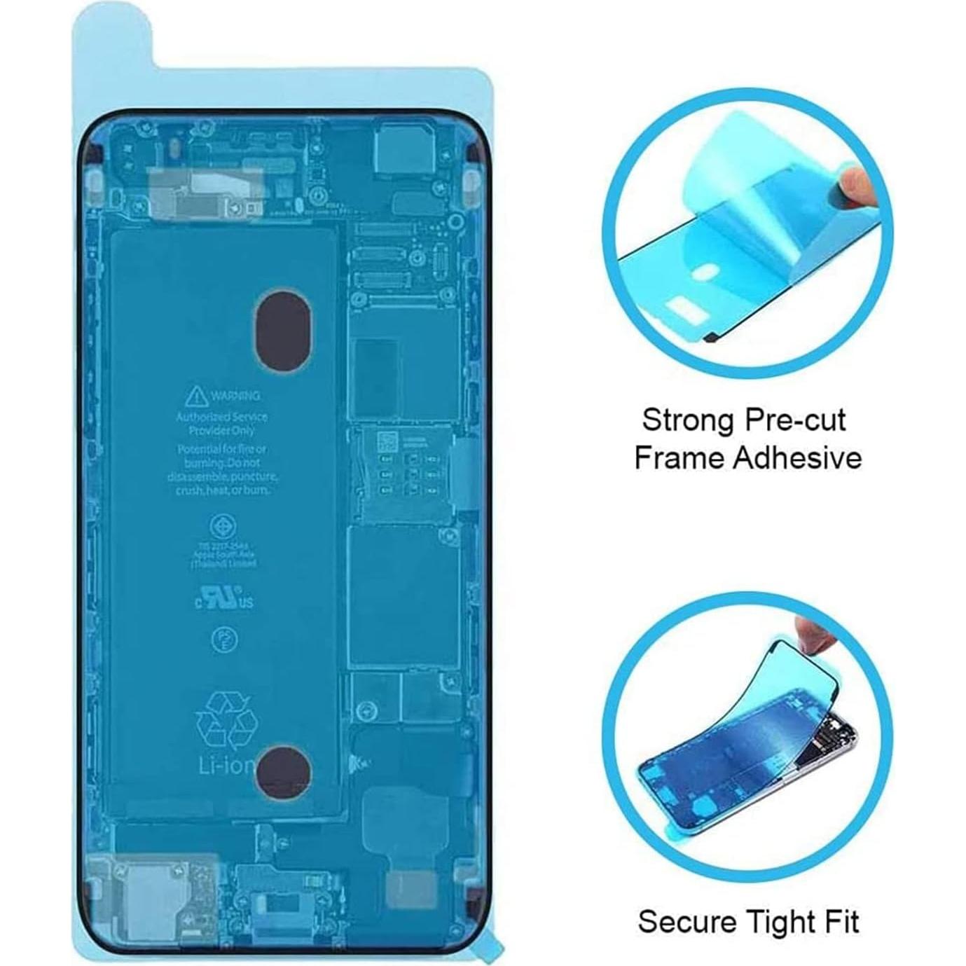 Adhesivo Impermeable Original OEM para iPhone 12 Pro Max - 2 Piezas