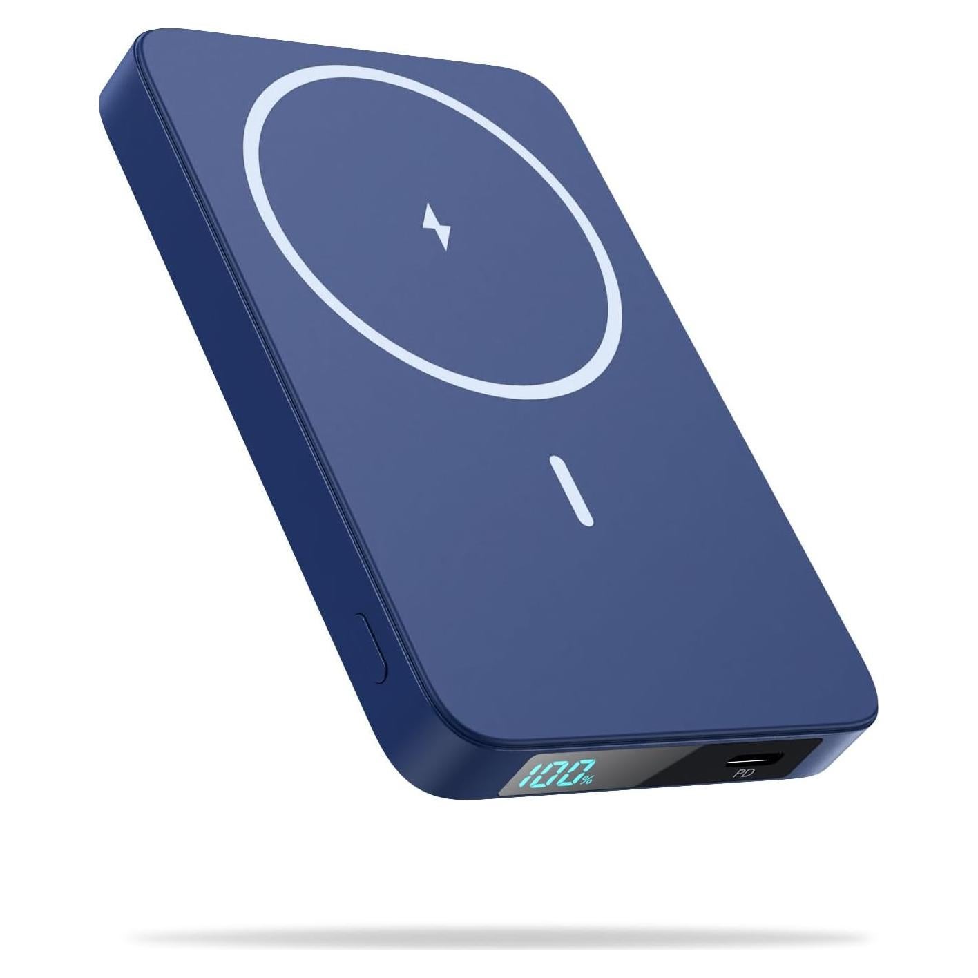 Cargador Portátil Magnético 5500mAh USB-C para iPhone