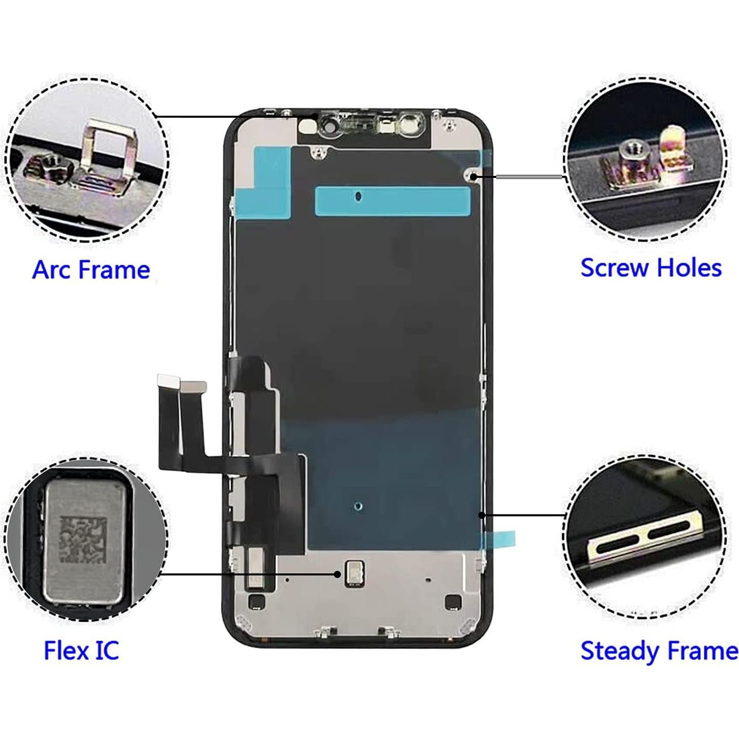 Pantalla LCD de Reemplazo Brinonac para iPhone 11 6.1"