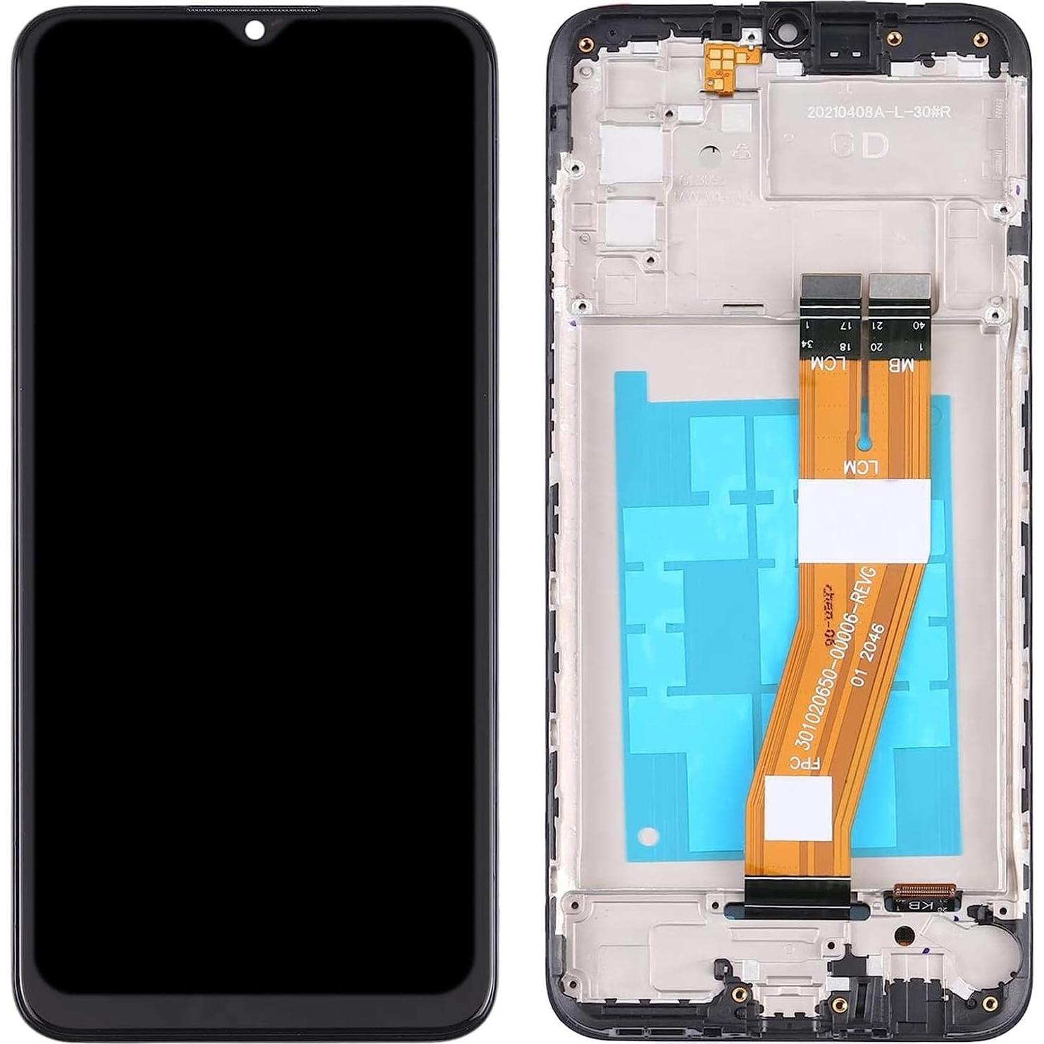 Kit Reemplazo Pantalla Samsung Galaxy A02S con Marco y Herramientas