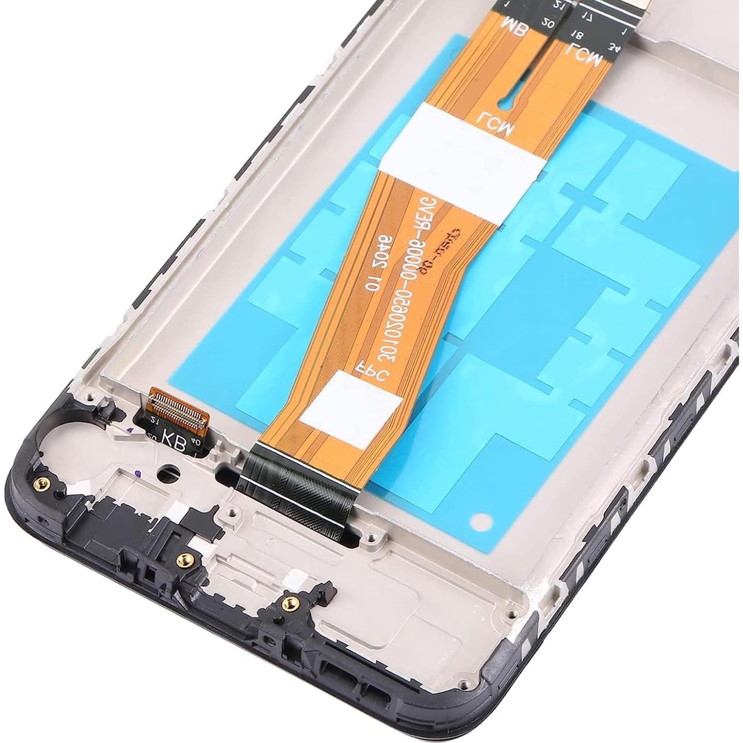 Kit Reemplazo Pantalla Samsung Galaxy A02S con Marco y Herramientas