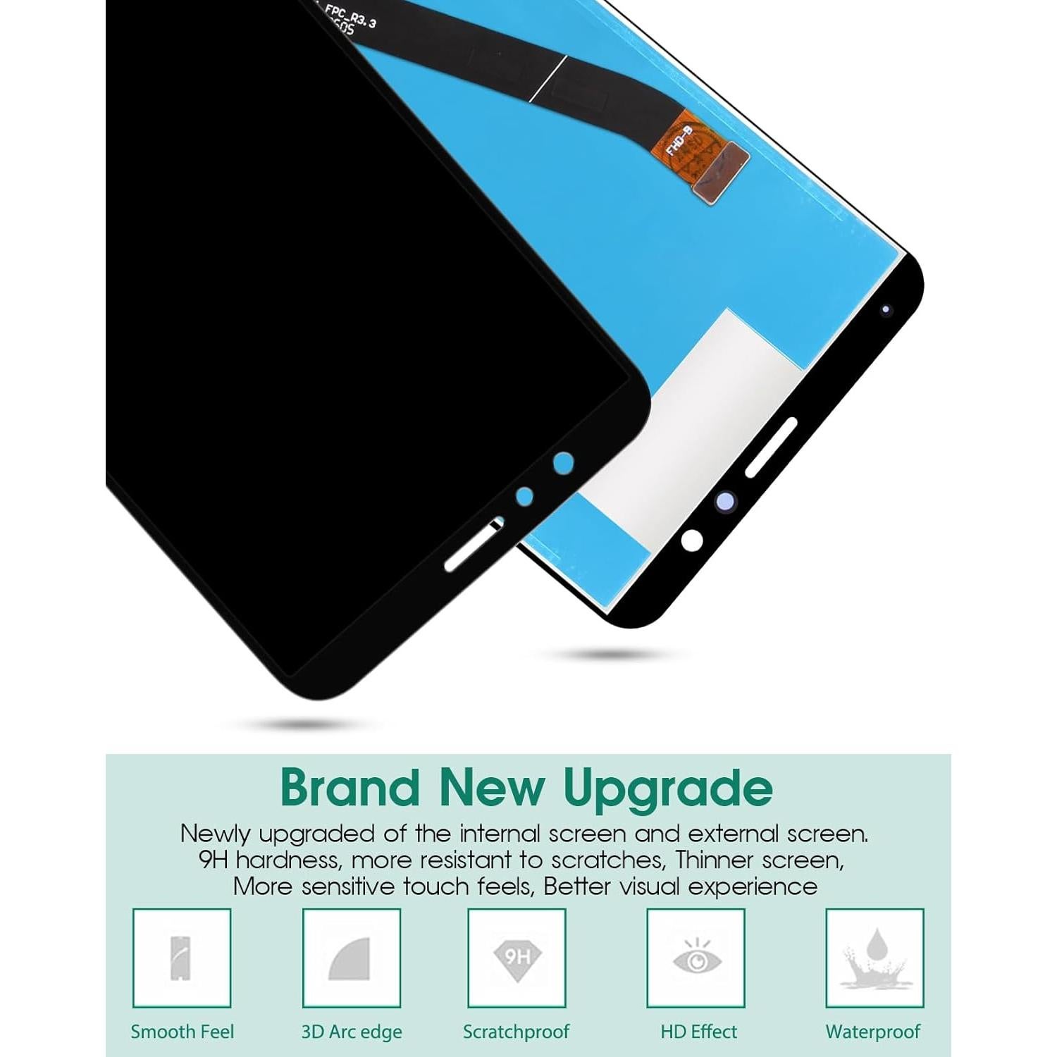 Reemplazo Pantalla LCD Huawei Mate SE/Honor 7X Negro 5.93"