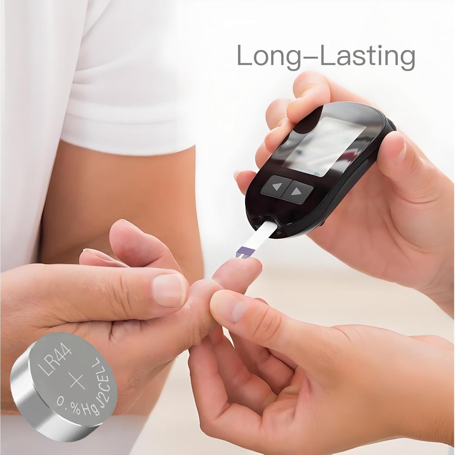 Paquete de 50 Baterías Alcalinas LR44 1.5V Premium Kunying