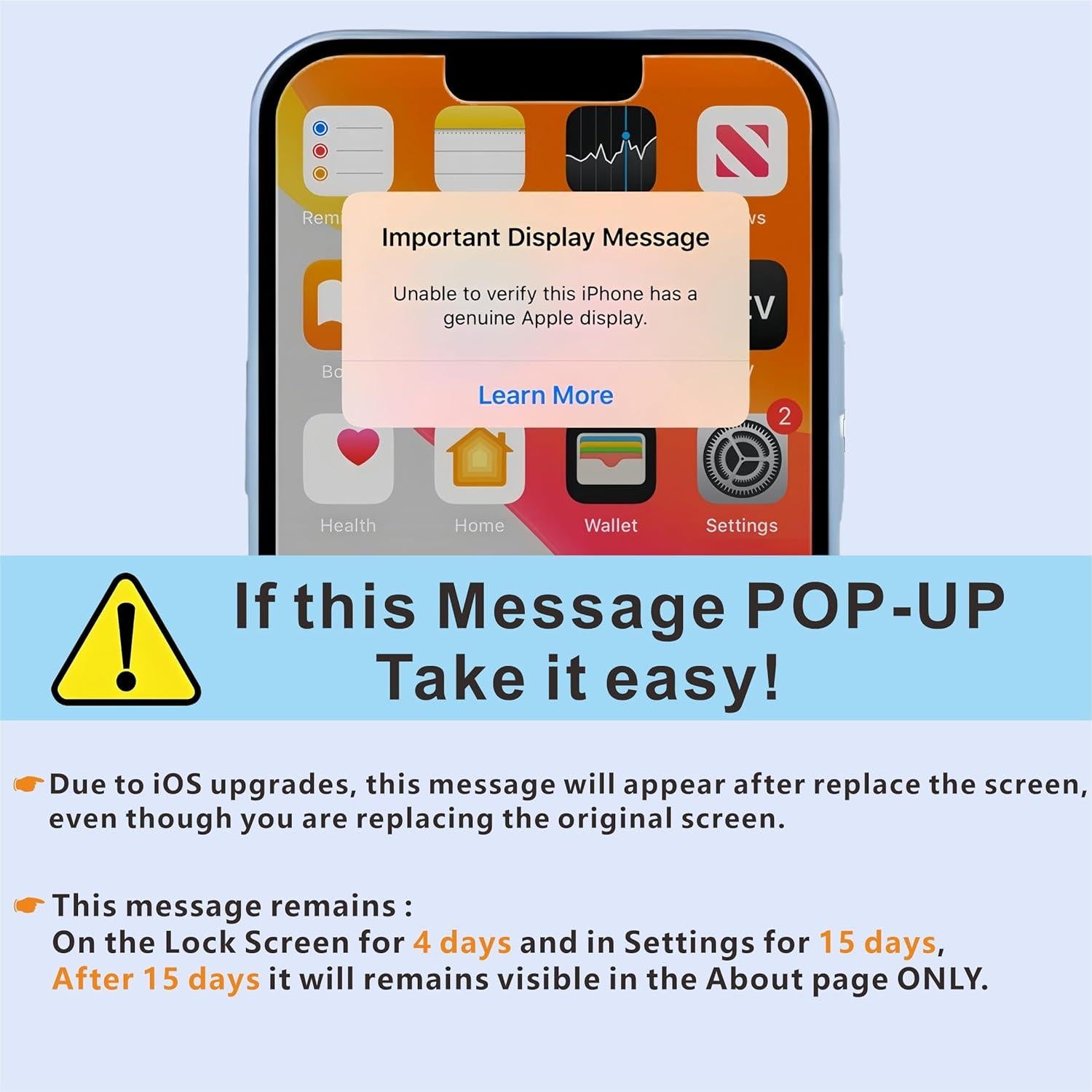 Pantalla LCD Reemplazo PassionTR para iPhone 14 Pro 6.1"