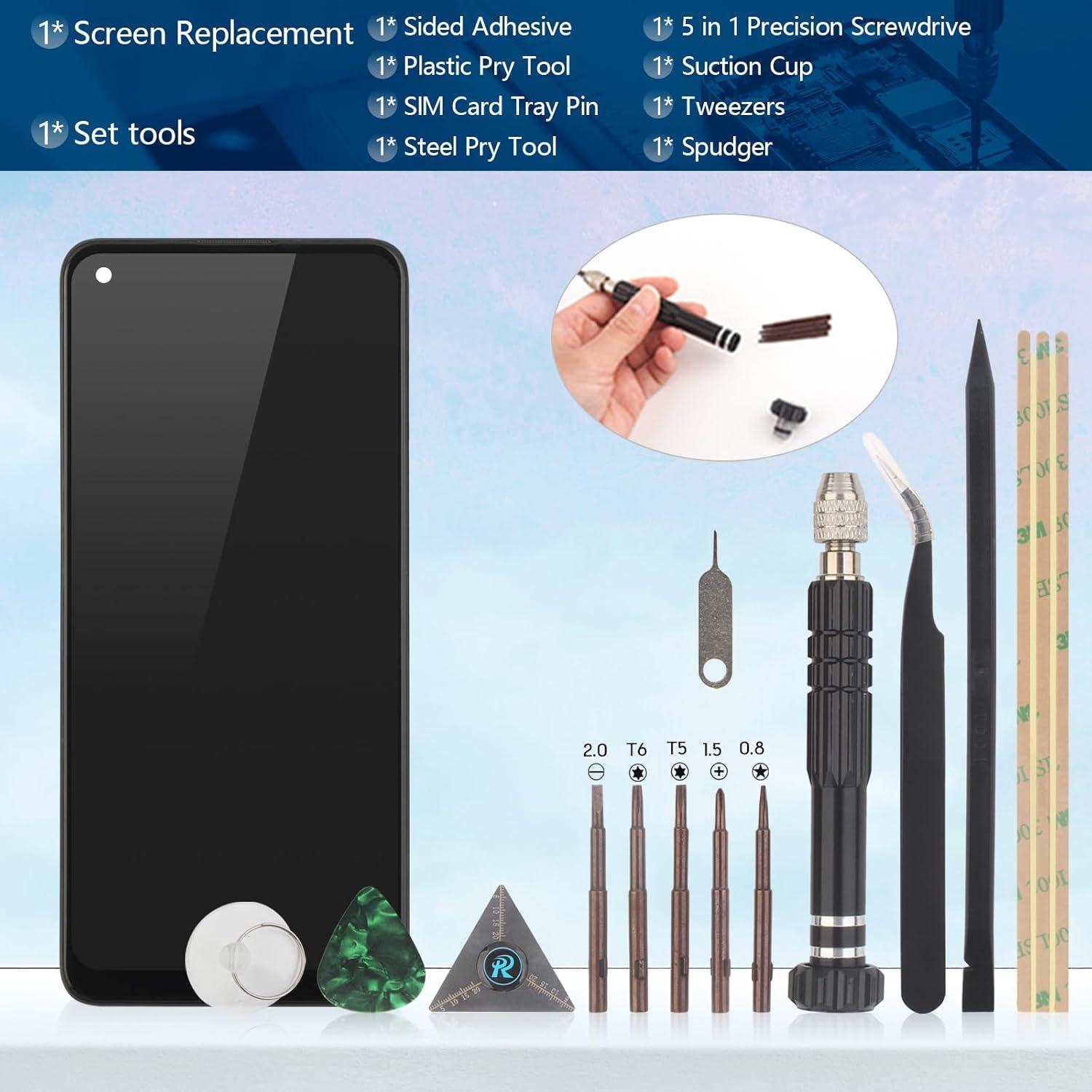 Reemplazo Pantalla LCD Táctil OnePlus Nord N20 5G Incell Negro