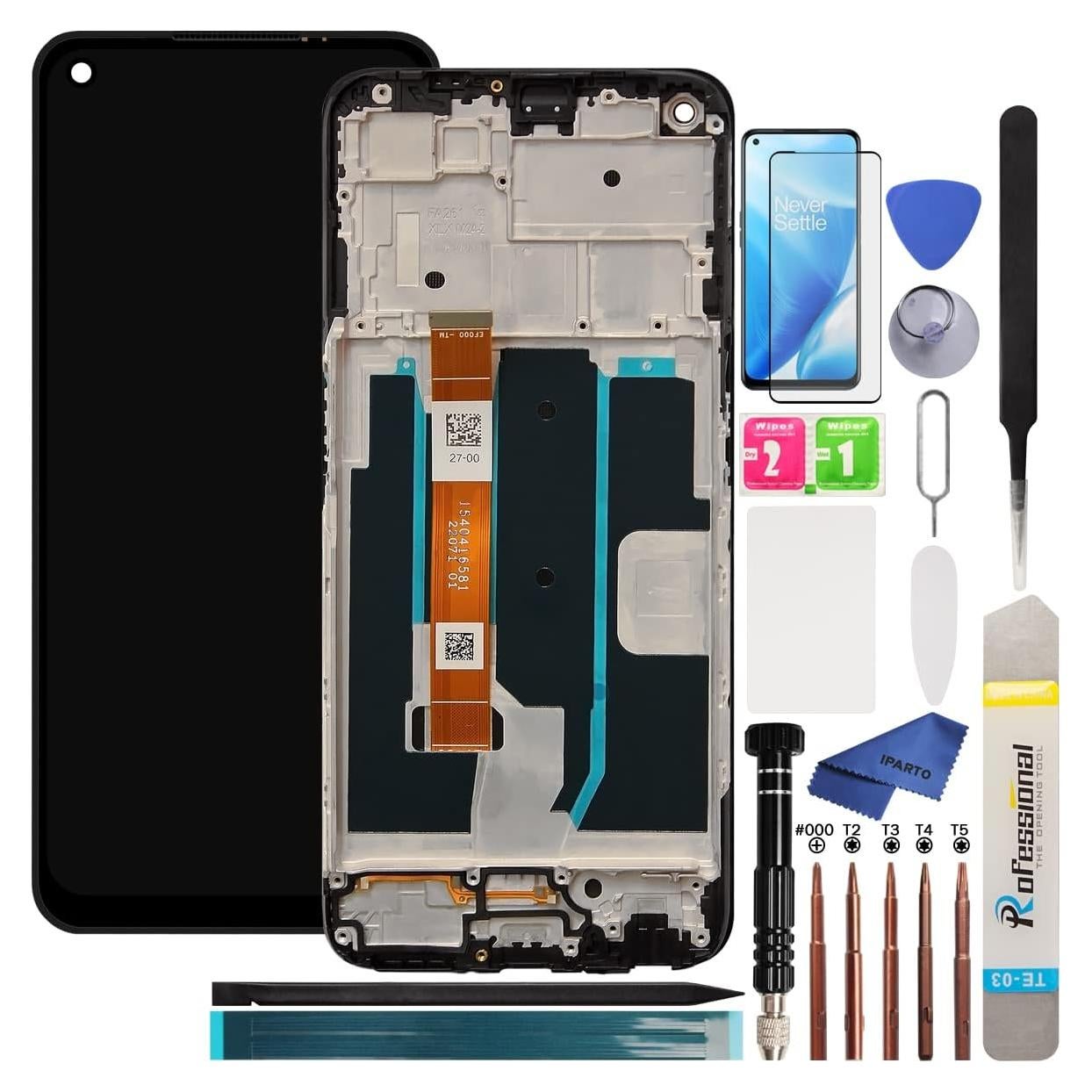 Pantalla LCD Reemplazo OnePlus Nord N200 5G 6.49" con Marco