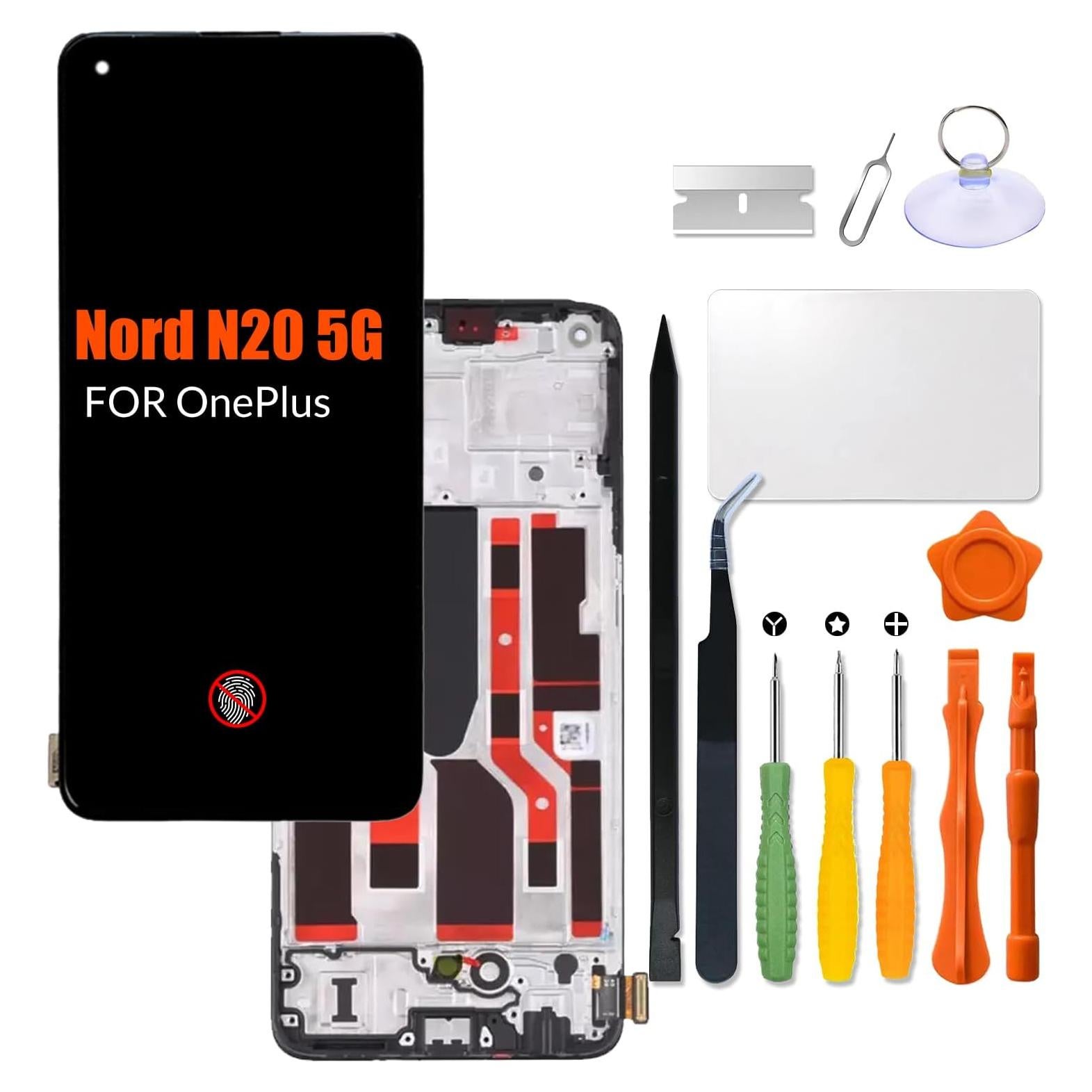 Pantalla LCD de Reemplazo OnePlus Nord N20 5G con Marco