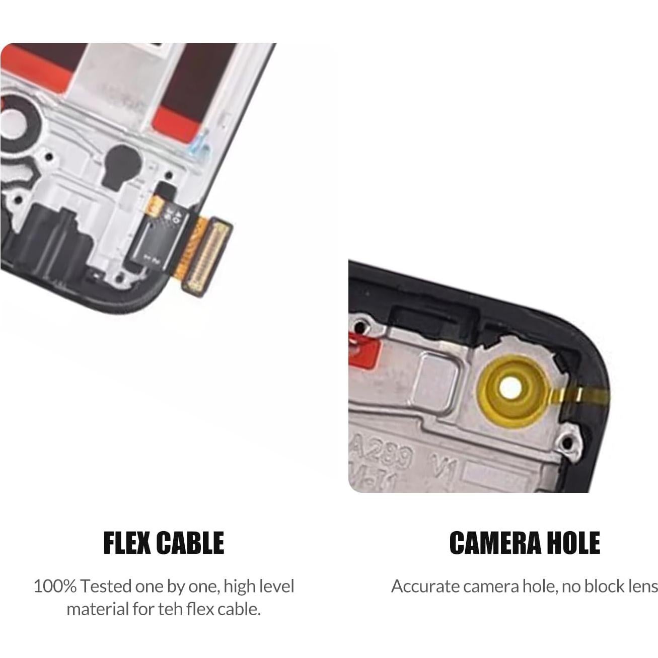 Pantalla LCD de Reemplazo OnePlus Nord N20 5G con Marco