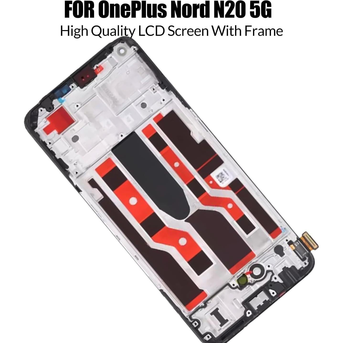 Pantalla LCD de Reemplazo OnePlus Nord N20 5G con Marco