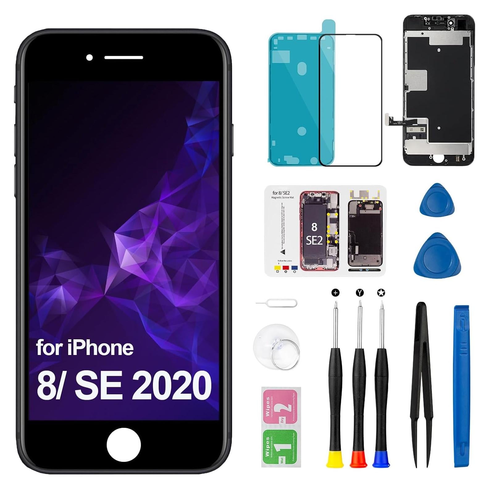 Reemplazo Pantalla LCD iPhone 8 / SE 2020 - Kit Reparación